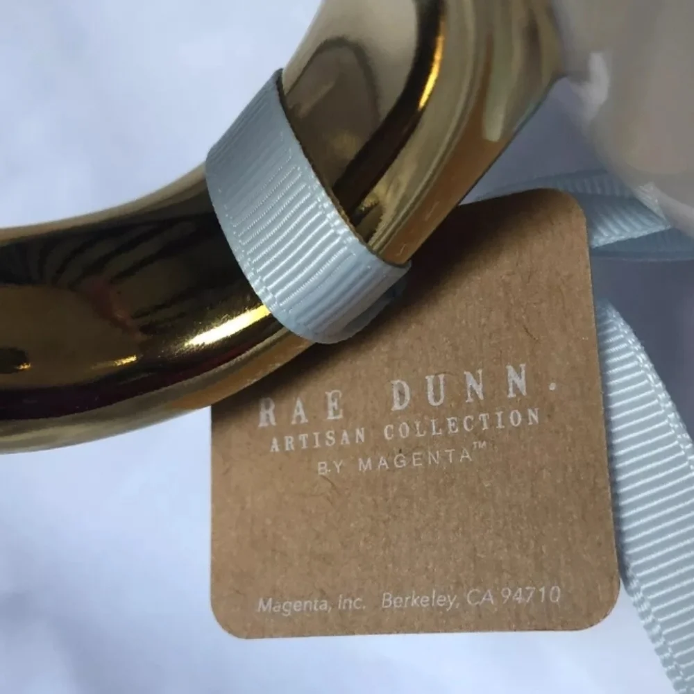 Rae Dunn Disney Cinderella Teapot Blue Lid with Gold Handle - Picture 8 of 9